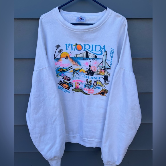 teejays Other - Vintage Flordia Crewneck / 90s / Neon